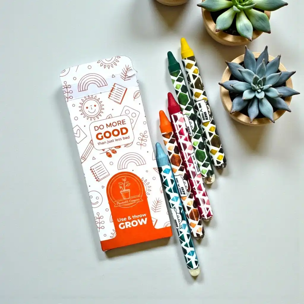 5 PLANTABLE CRAYON SET