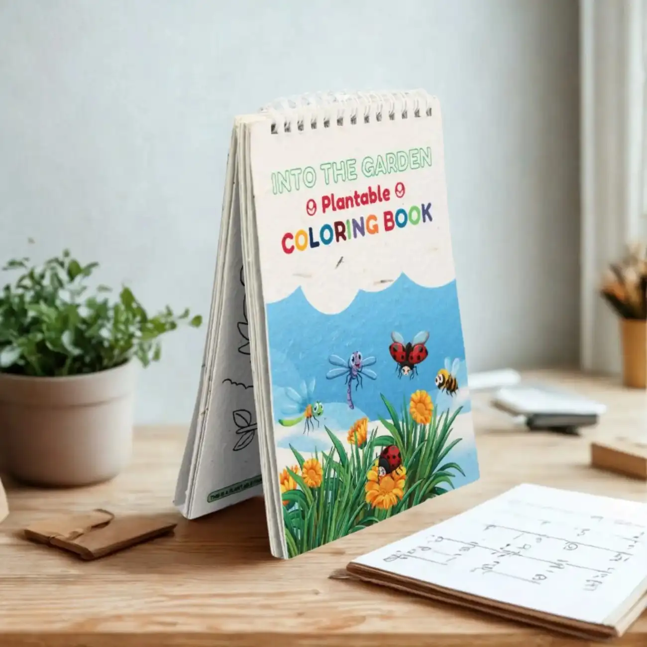 SEED PAPER COLOURING BOOK B6